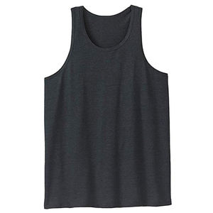 Cheap Price Breathable Quick Dry Training Gym Singlets Men Short Sleeve Solid Slim Made Pakistan Cotton/<b>Bamboo</b> <b>Fiber</b> Tank Tops - Product Image 4