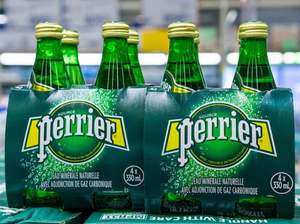 Agua Mineral Gasificada Perrier al por Mayor, 330 ml (Paquete de 4 Botellas) / Agua Mineral Gasificada Perrier, Latas de 35 x 250 ml - Product Image 5