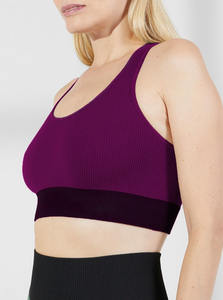 Ensemble de sport personnalisé en gros avec logo, soutien-gorge de sport et short push-up, vêtements de yoga pour femmes, vêtements de sport respirants pour l'entraînement et la course à pied - Product Image 5