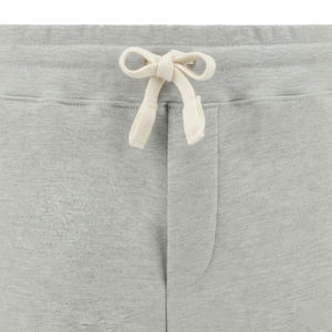 กางเกงขาสั้นลำลองสำหรับออกกำลังกายผู้หญิง ผ้าลินิน/คอตตอนผสม ระบายอากาศได้ดี สีเทา น้ำหนักมาก ขายดีที่สุดปี 2026 - Product Image 4