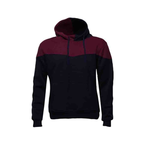 Wholesale Heavyweight Jogger Sport Hoodie Custom Logo Casual Men's Cotton Hoodie - Product Image 5