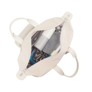 Sac à main en cuir véritable pour femmes, plusieurs compartiments, bandoulière réglable, fermeture éclair, imperméable, diamants, perles - Product Image 2