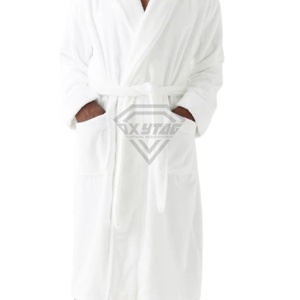 Custom Logo Design Korean Style Plus Size Luxury Kimono Robes Breathable Bathrobe for Men-for Home Spa Lounge Bathrobes - Product Image 4