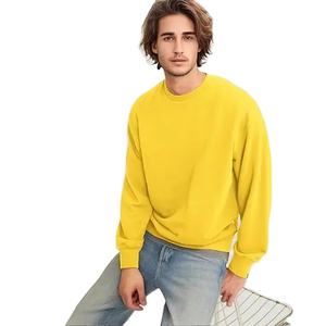 Sweatshirts pour hommes personnalisés, nouveaux et élégants, unisexes, surdimensionnés, 100% coton, doublure en polaire, sweatshirts lourds - Product Image 5
