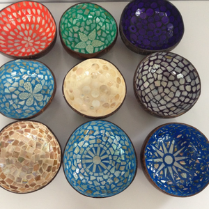 Recipiente de Comida de Cáscara de Coco Natural, Tazón Hecho a Mano y Sostenible para una Vida Saludable - Product Image 4