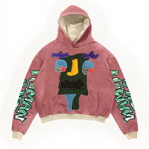 Sudadera con Capucha Estilo Hip-hop Vintage para Hombre, Logotipo Personalizado, Gráfico, 100% Algodón, Talla Grande, Envío y Entrega Rápida - Product Image 1