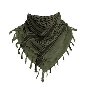 Ethnic Tactical Keffiyeh <b>Scarf</b> Arab Desert Shemagh Head Windproof Dustproof Wrap High Quality Cotton Polyester Silk Dot <b>Chiffon</b> - Product Image 2