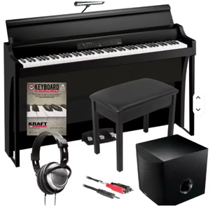 Nouveau piano numérique portable de style droit avec interface MIDI pour instruments de musique et de percussion - Product Image 1