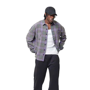 Chemise à col mandarin pour homme, coupe classique, décontractée, manches longues, anti-froissement - Product Image 1