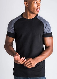 Vente en gros de t-shirts de sport et de gym pour hommes de haute qualité, en coton personnalisé, à séchage rapide, respirants, à manches courtes et col rond - Product Image 6