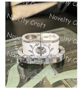 Phong cách nhỏ bakhoor Burner thiết lập thanh lịch hương chủ và hương liệu khuếch tán cho các dịp tôn giáo-eid và ramadan Quà Tặng - Product Image 1