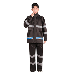Chaleco y chaqueta de seguridad reflectantes de tela de seguridad nueva de alta calidad, ropa de trabajo transpirable duradera con alta visibilidad - Product Image 5