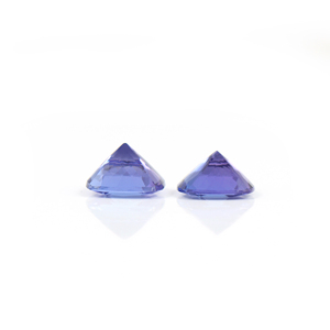 ที่มีคุณภาพสูง tanzanite ธรรมชาติหมอนรูปทรงคู่10mm สีฟ้าตัดอัญมณีหลวมสำหรับการทำเครื่องประดับ - Product Image 3