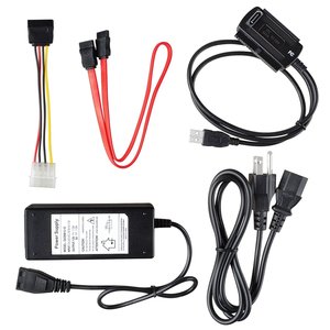 Convertidor de Disco Duro USB 2.0 a SATA IDE para Discos de 3.5 y 2.5 Pulgadas y Dispositivos de Almacenamiento - Product Image 1