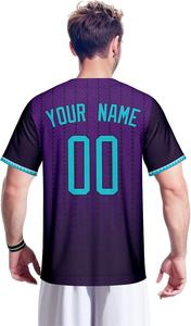 เสื้อเบสบอลแบบซับลิเมชั่นจากโรงงานโดยตรง ดีไซน์ใหม่สำหรับทีม  สามารถใส่ชื่อและหมายเลขได้ตามต้องการ ชุดกีฬาเบสบอลแบบซับลิเมชั่น - Product Image 3