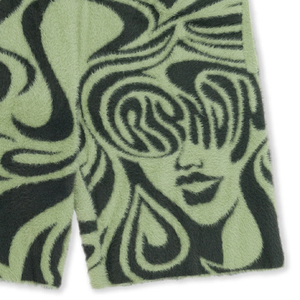 Summer Streetwear Fluffy Mohair Shorts Stretch Fit Durable Yarn Material Idéal pour la maison, l'extérieur ou les tenues de rue - Product Image 3