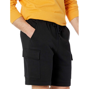 Pantalones Cortos Cargo Personalizados para Hombre, Color Sólido, Algodón y Poliéster, Estilo Casual, Cintura Media, Tallas Grandes, Bolsillos Delanteros Planos - Product Image 4