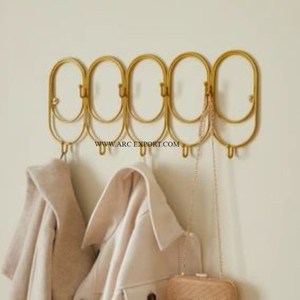 Lightweight Iron Birds <b>Wall</b> <b>Hanger</b> 5 Hook Decorative <b>Rails</b> Hand Painted for Home Decor Gifting and Door Step <b>Wall</b> Organization - Product Image 3