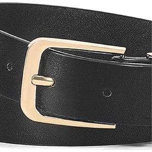 Cinturones de Cuero Ajustables para Hombre, Logotipo Personalizado, Color Sólido, Alta Calidad, Hebilla de Aleación de Cuero Vacuno, MOQ Bajo, Premium, Formal, Duradero, a la Moda - Product Image 3