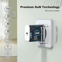 Cargador Rápido de 20W Directo de Fábrica, Adaptador Portátil USB C para Teléfono Móvil, Cargador de Pared PD para iPhone y Samsung, Cargador PPS Gan