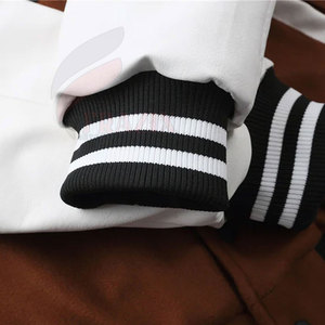 High Quality Winter Men's Stand Collar 100% Cotton Breathable Oversized Letterman <b>Jacket</b> - Product Image 4