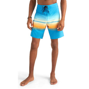 Short de plage imprimé pour homme avec ceinture élastique et cordon de serrage Short d'été léger pour surf, natation et tenue décontractée - Product Image 1