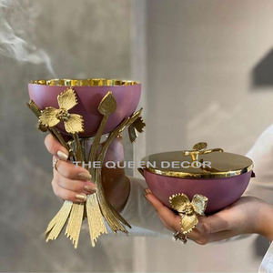 Venta caliente adornos de mesa de lujo ligeros quemadores de incienso adornos de quemador de incienso árabe de Oriente Medio - Product Image 6