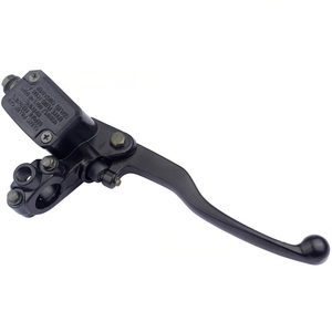 Front <strong>Brake</strong> Master Cylinder Assembly for Bajaj Discover 125 Disc <strong>CBS</strong> Model - 12mm Piston with Lever and Reservoir - Product Image 4