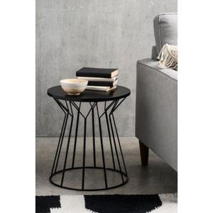 Table d'appoint minimaliste en métal pour chambre à coucher avec dessus en marbre blanc forme et taille personnalisées table d'appoint finie enduite de poudre dorée - Product Image 3