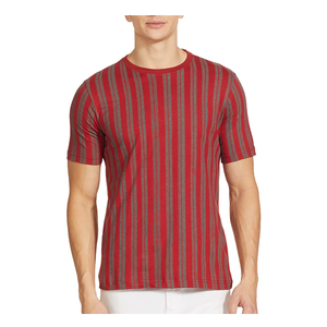 T-shirt de sport pour homme à manches courtes en satin tricoté, séchage rapide, personnalisé, haute qualité, prix abordable - Product Image 4