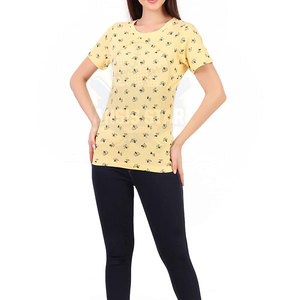 เสื้อยืดสำหรับผู้หญิงเสื้อยืดแฟชั่นทำจากวัสดุที่ดีที่สุดเสื้อยืดสำหรับผู้หญิง - Product Image 3