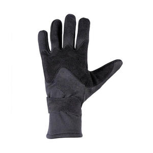 Gants de course moto rouge et noir, gants de protection intégrale pour la conduite, ajustables, pour motocross et karting en extérieur - Product Image 3