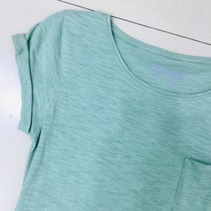 Camisetas de Alta Calidad para Mujer, Estilo Urbano, Ligeras, de Color Sólido, con Apliques, Transpirables, Ecológicas, 100% Algodón - Product Image 3