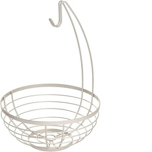 Round Shaped Metal Countertop Kitchen Decorative Storage Fruit <b>Vegetables</b> Holder <b>Stand</b> Organizer Dining Table Basket Bowl - Product Image 4