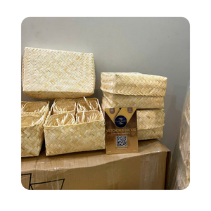 Cesta de mimbre de bambú de alta calidad a precio competitivo, accesorio de muebles personalizable duradero, precio especial, fabricante de Vietnam - Product Image 6