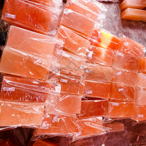 Jobak 2x10x20ซม. อิฐเกลือหิมาลัยเป็นมิตรกับสิ่งแวดล้อมกระเบื้องก่อสร้างได้รับการรับรองมาตรฐาน ISO สไตล์โมเดิร์นประหยัด - Product Image 5