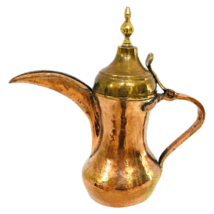 Producto de utensilios de cocina de Venta caliente, tetera turca de Metal, juego de café con acabado de cobre - Product Image 1