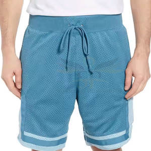 Venta al por mayor High Street Style Men's Fitness Shorts Personalizados Tallas grandes Patrón sólido Cordón para la venta en línea - Product Image 5