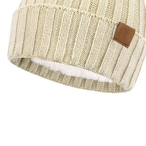 Gorros unisex cálidos y elegantes hechos de acrílico suave, perfectos para ropa de invierno, moda informal o marca promocional - Product Image 5