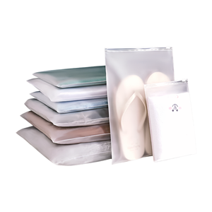 Buena Elección de bolsa con cierre de cremallera y sellado térmico de plástico PET transparente para embalaje y embalaje de camisetas - Product Image 5