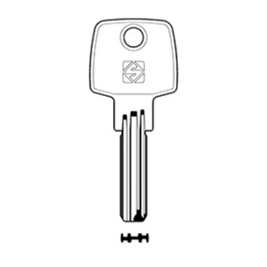 Chiavi Punzonate Silca Art. Cs48 Gr.6/2 - Product Image 1