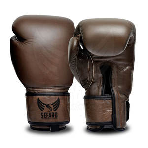 Guantes de boxeo de cuero con logotipo personalizado Guantes de boxeo al por mayor Guantes DE BOXEO DE ESTILO ÚNICO - Product Image 2