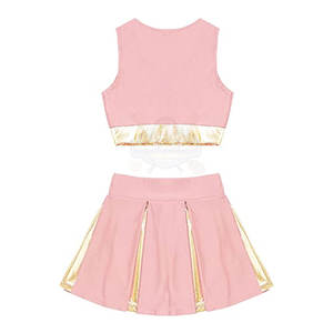 Ensembles de Cheerleading adultes de qualité supérieure uniformes légers de couleur unie - Product Image 4