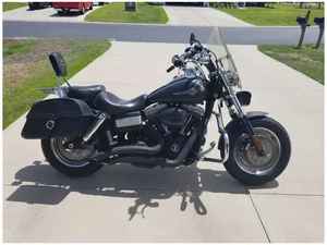 Usado 2009 Ha-rleyDa-vi-dson Fat Bob Dyna a la venta crucero agresivo de par fuerte manejo suave - Product Image 2