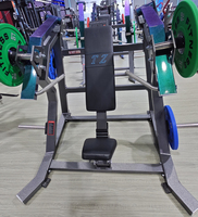 Gymnases de musculation de la poitrine et des épaules chargés de plaques Machine commerciale de presse à Super inclinaison latérale Iso