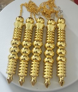 Péndulo en espiral cónico de metal pesado de la India Producto curativo de piedras preciosas grandes - Product Image 1