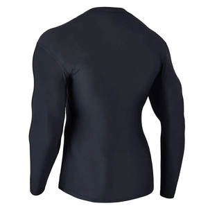 Rashguard de Compresión de Manga Larga para Hombre, para MMA, BJJ, Jiu Jitsu, Color Sólido, Personalizable, al por Mayor - Product Image 4