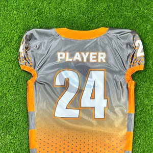 Maillot de football américain de qualité supérieure, vêtements de sport d'équipe personnalisés, tenue d'entraînement courte et confortable, antibactérien, séchage rapide - Product Image 5