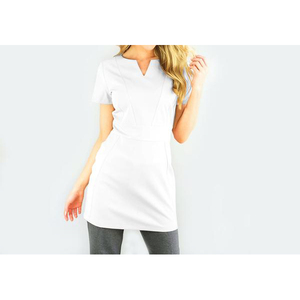 ชุดยูนิฟอร์มเสื้อคลุมถักคุณภาพสูงสำหรับผู้ชาย เหมาะสำหรับร้านทำเล็บ สปา โรงพยาบาล และร้านเสริมสวย - Product Image 6