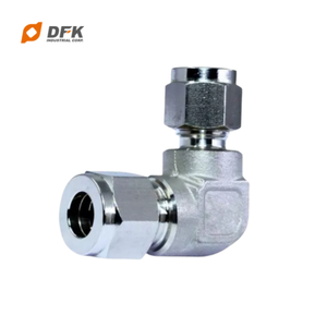 Raccords de tube DFK en acier inoxydable 316 réduisant le coude union avec connexion PT/NPT/M Taille 1/2 "-2" certifiée ISO 9001 - Product Image 2